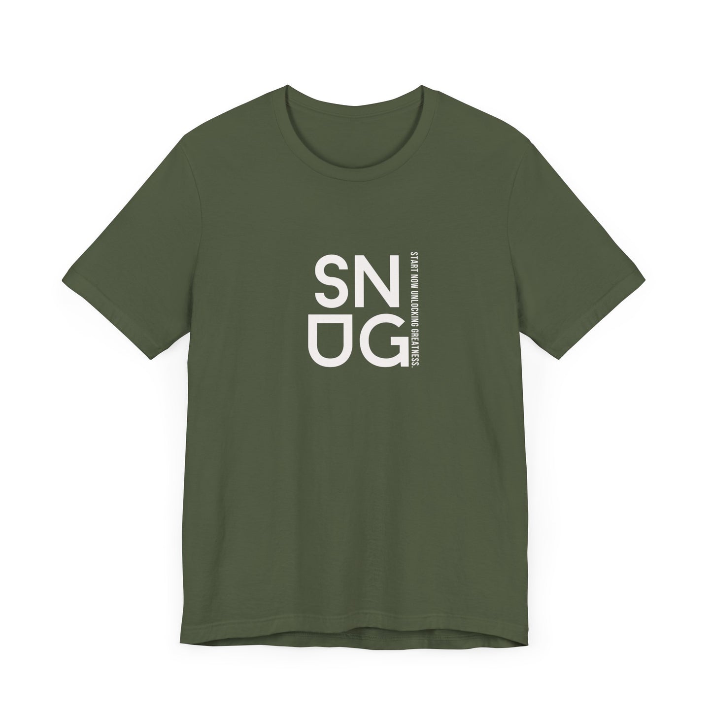 SNUG Start Now Unlocking Greatness Unisex Tee