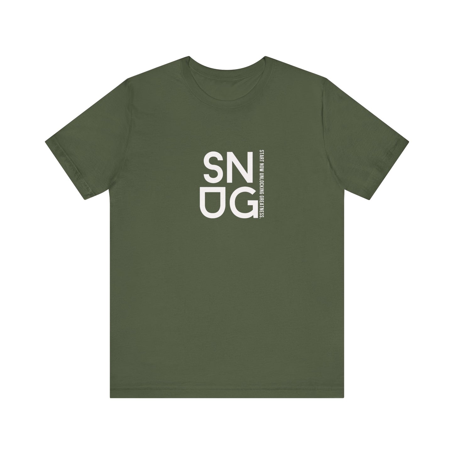 SNUG Start Now Unlocking Greatness Unisex Tee