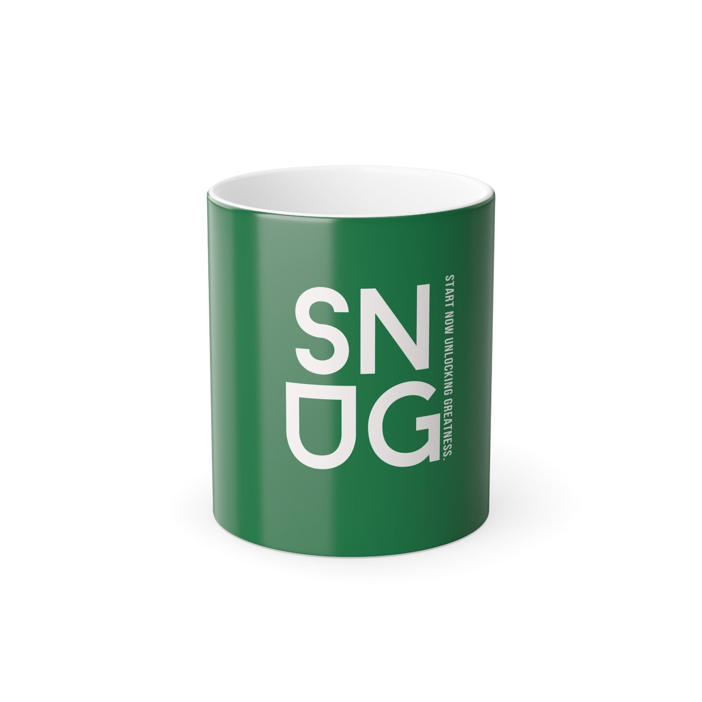 Color Changing Mug - SNUG Start Now, 11oz