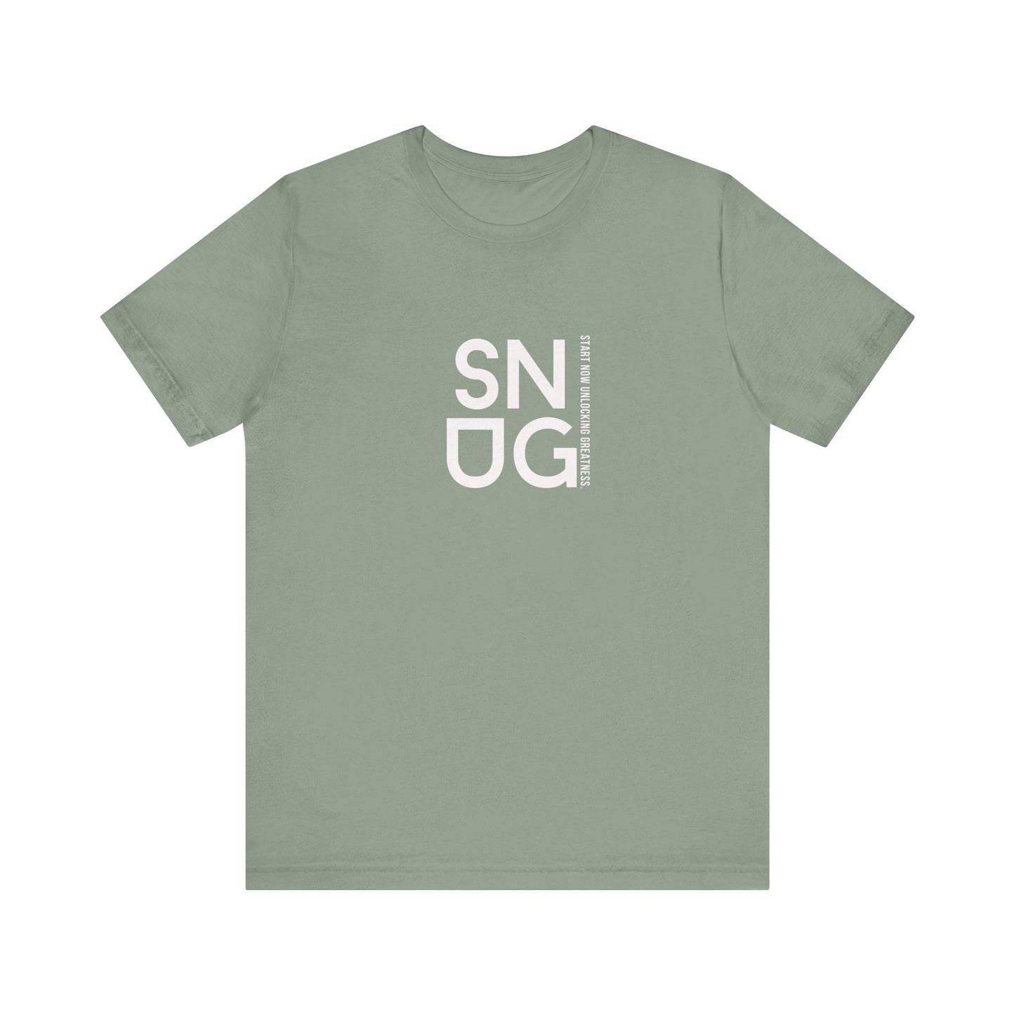 SNUG Start Now Unlocking Greatness Unisex Tee
