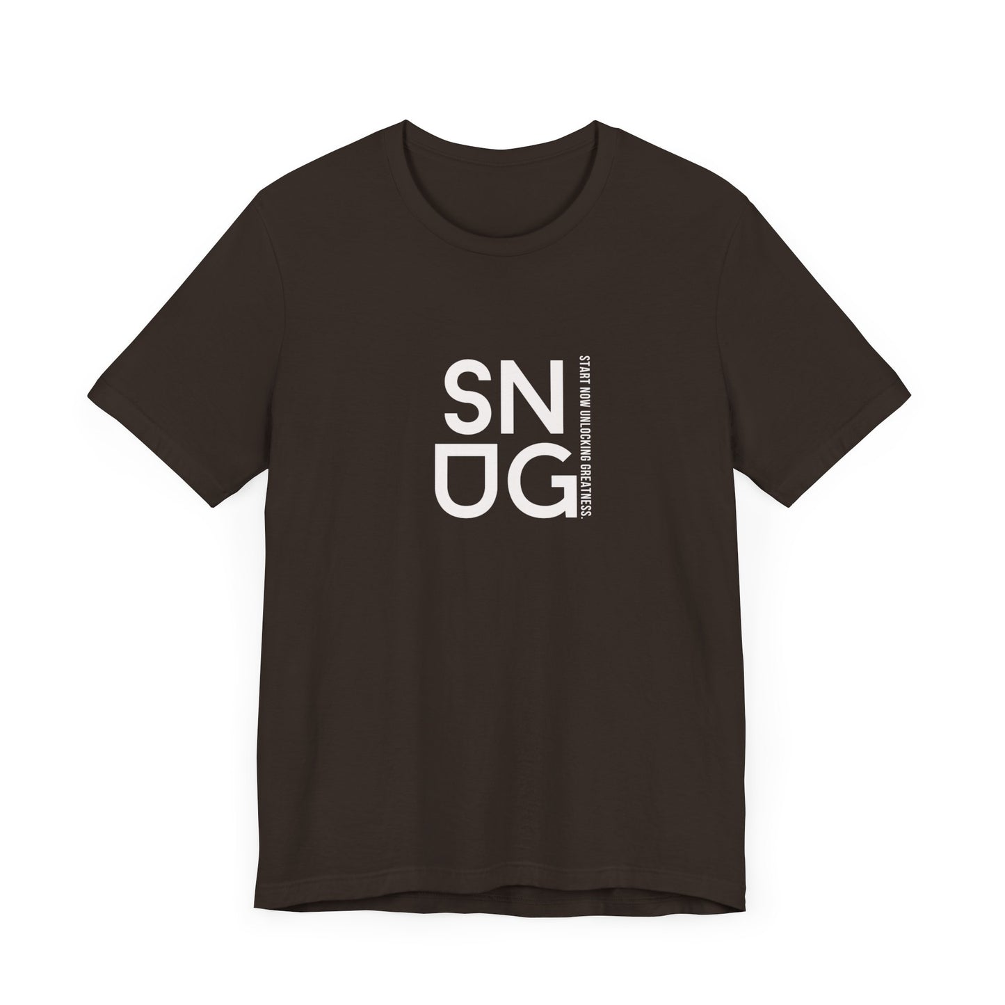 SNUG Start Now Unlocking Greatness Unisex Tee