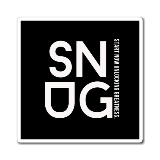 Motivational Magnets - Snug Start Now Unlocking Greatness