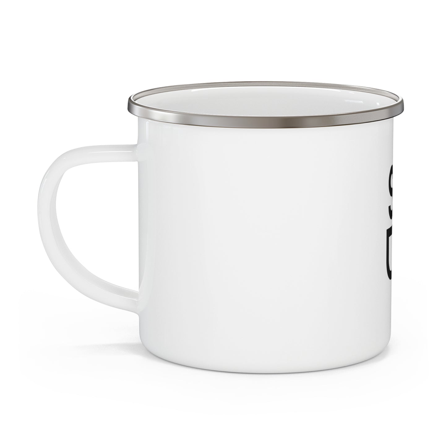Enamel Mug - Snug Start Now Camping Mug