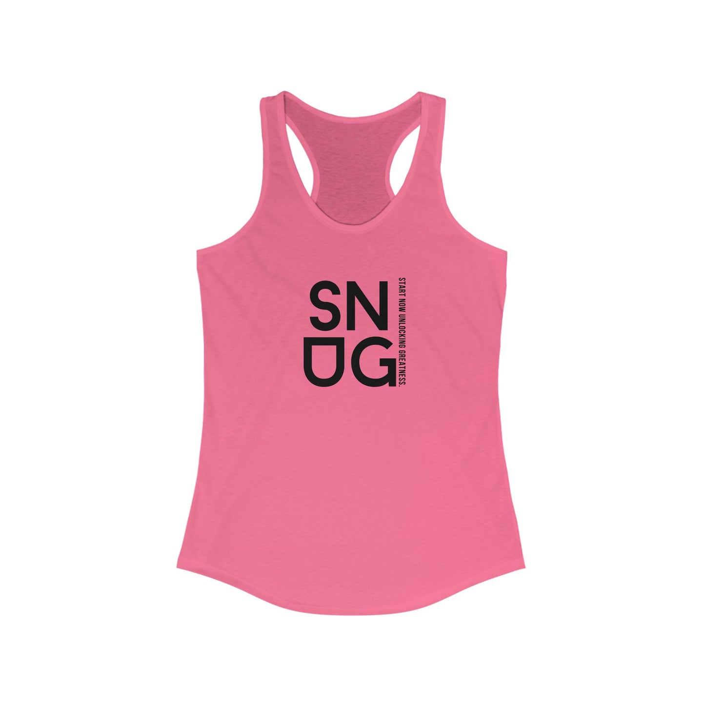 Racerback Tank - Snug Start Now Women's Ideal