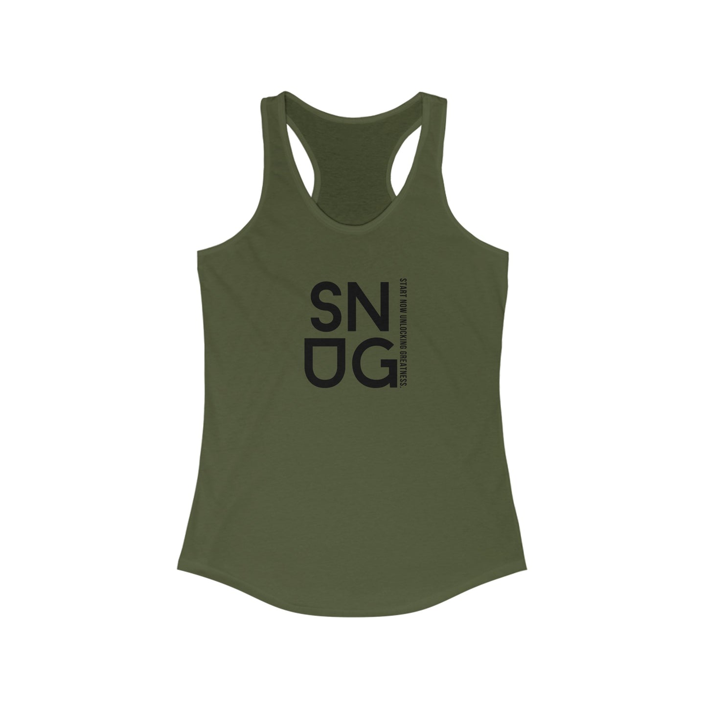 Racerback Tank - Snug Start Now Women's Ideal