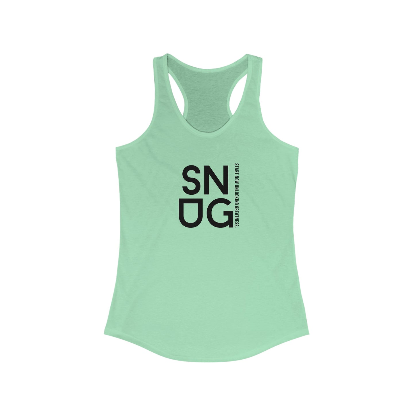 Racerback Tank - Snug Start Now Women's Ideal